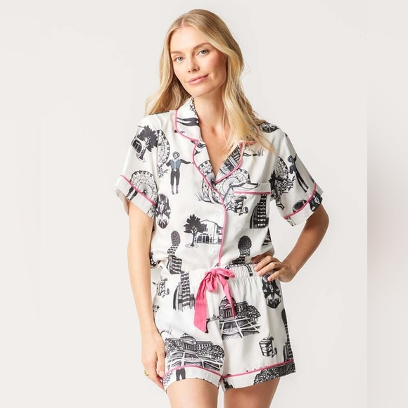 Katie Kime Other - KATIE KIME Texas Fair Print Short Pajama Set